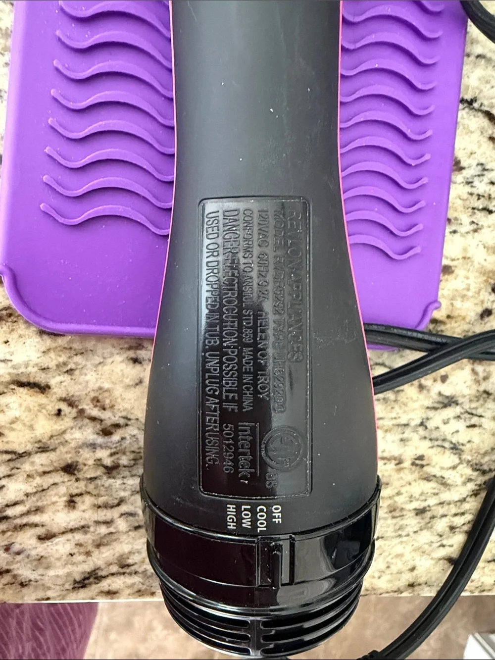 Revlon root booster tool